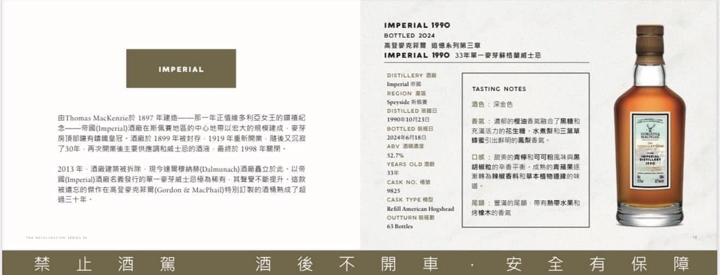 Imperial 1990-2024 G&M