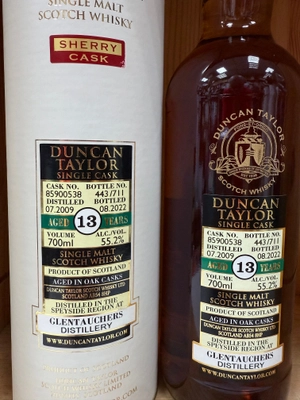 Glentauchers 2009-2022 Duncan Taylor 