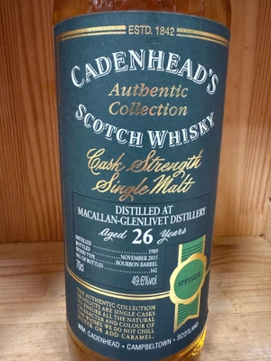 Macallan 1989-2015 CHD