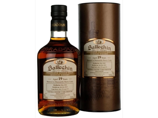 Edradour 泥煤19年曼薩尼亞雪莉桶 