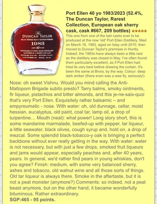 Port Ellen 1983 Duncan Taylor