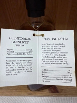 Glenfiddich 1973-41Y