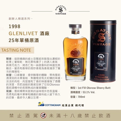 Glenlivet 1998 聖佛力