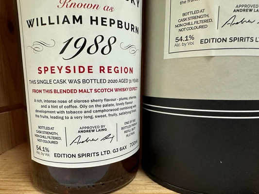 William Hepburn 1988 首席